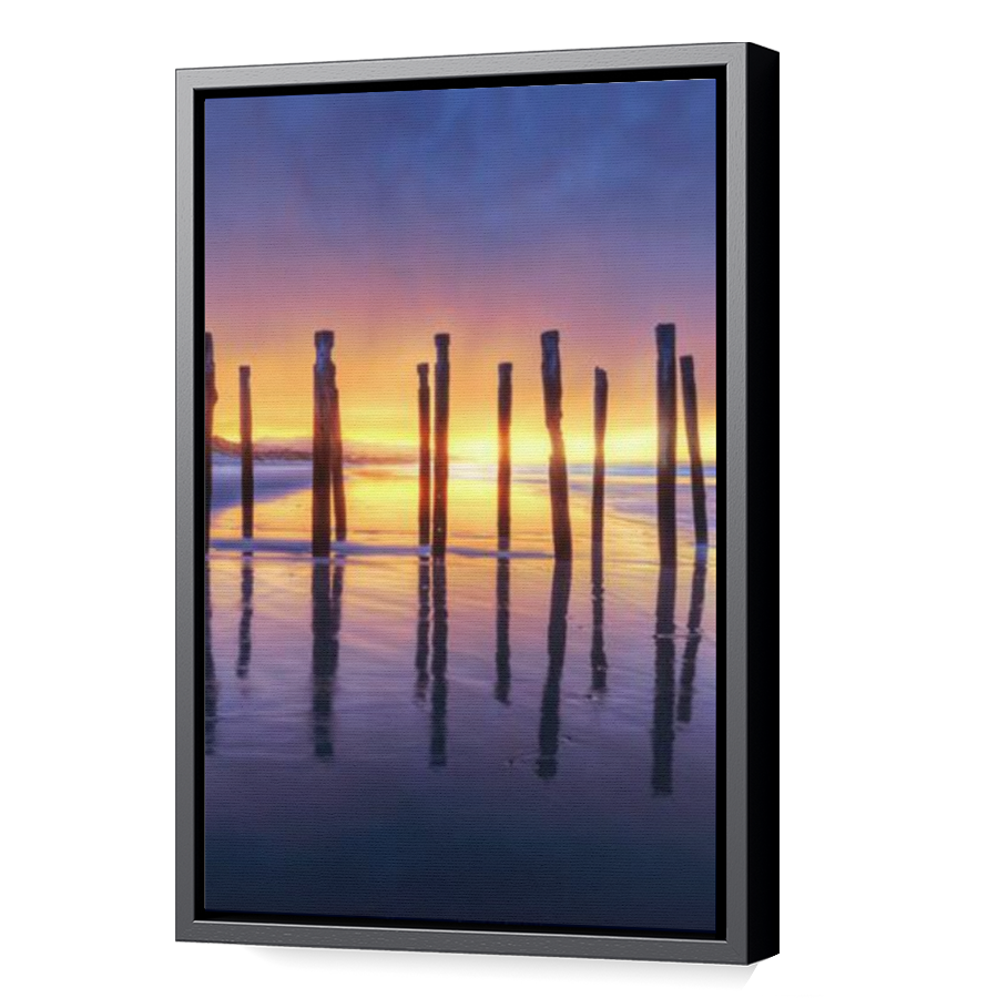 Thumbnail for Canvas - Black Floating Frame