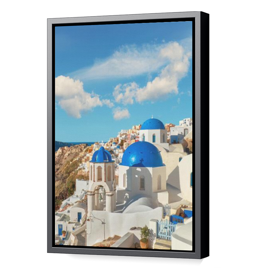 Thumbnail for Canvas - Black Floating Frame