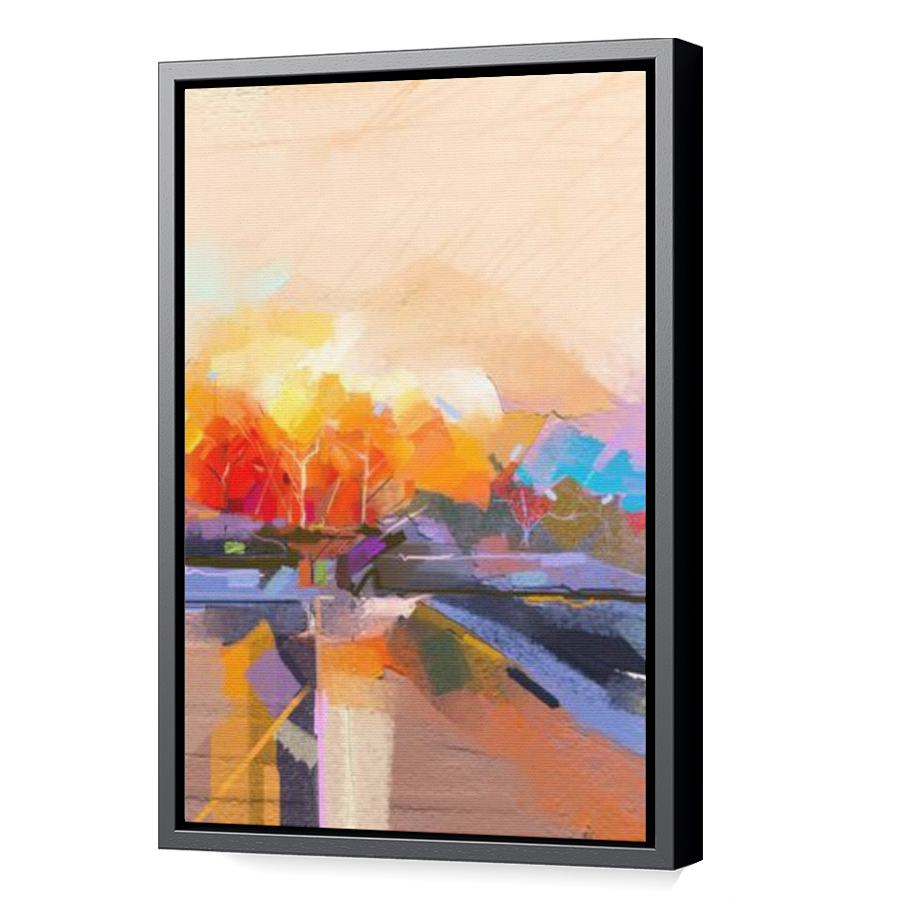 Thumbnail for Canvas - Black Floating Frame