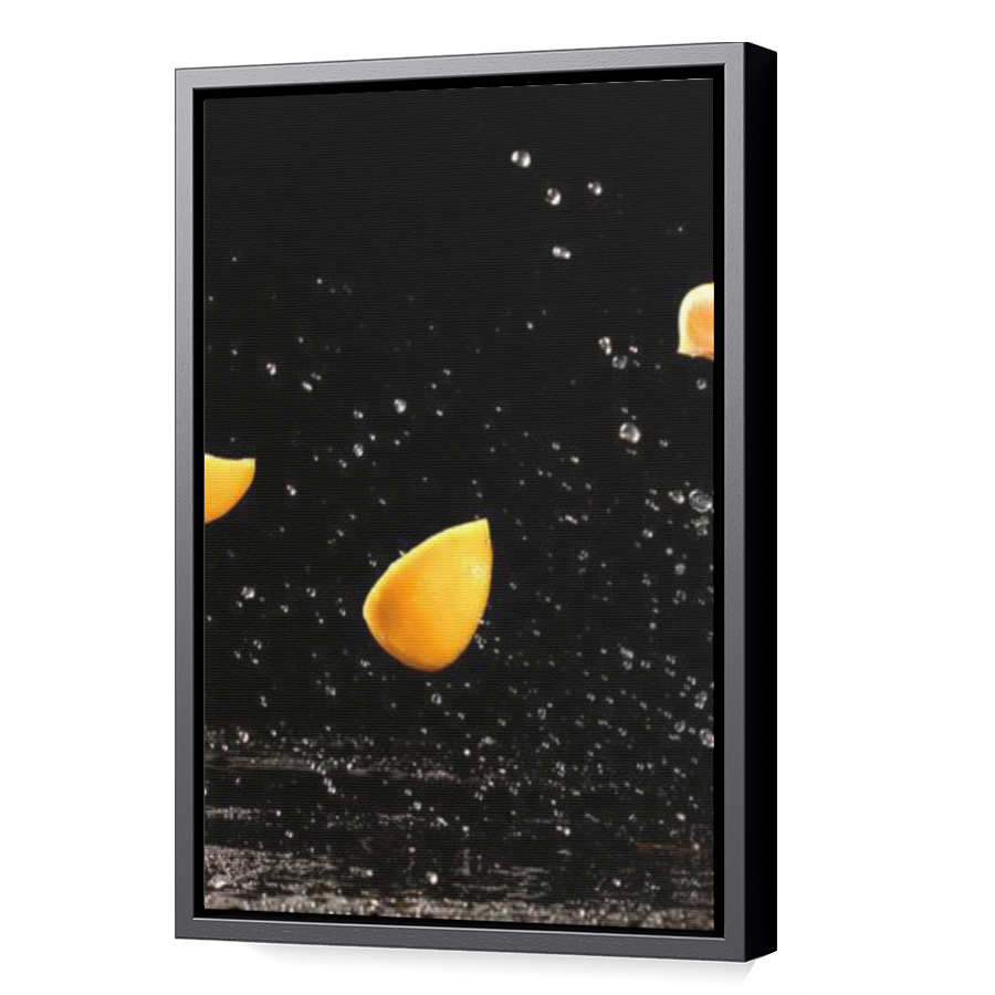 Thumbnail for Canvas - Black Floating Frame