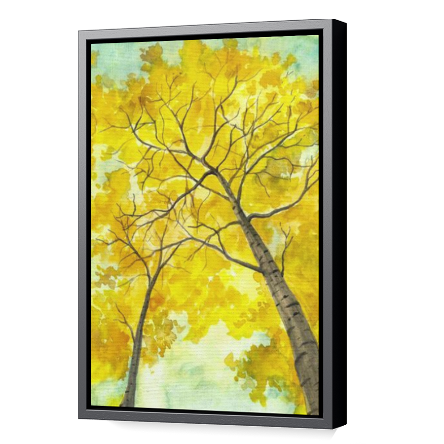 Thumbnail for Canvas - Black Floating Frame