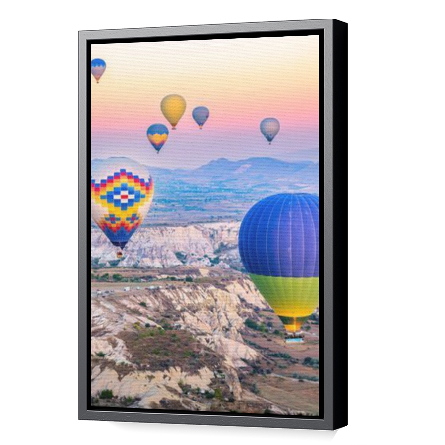 Thumbnail for Canvas - Black Floating Frame