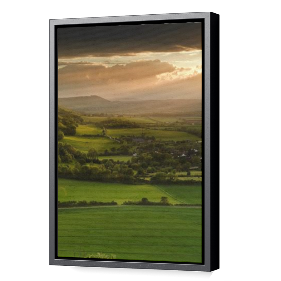 Thumbnail for Canvas - Black Floating Frame
