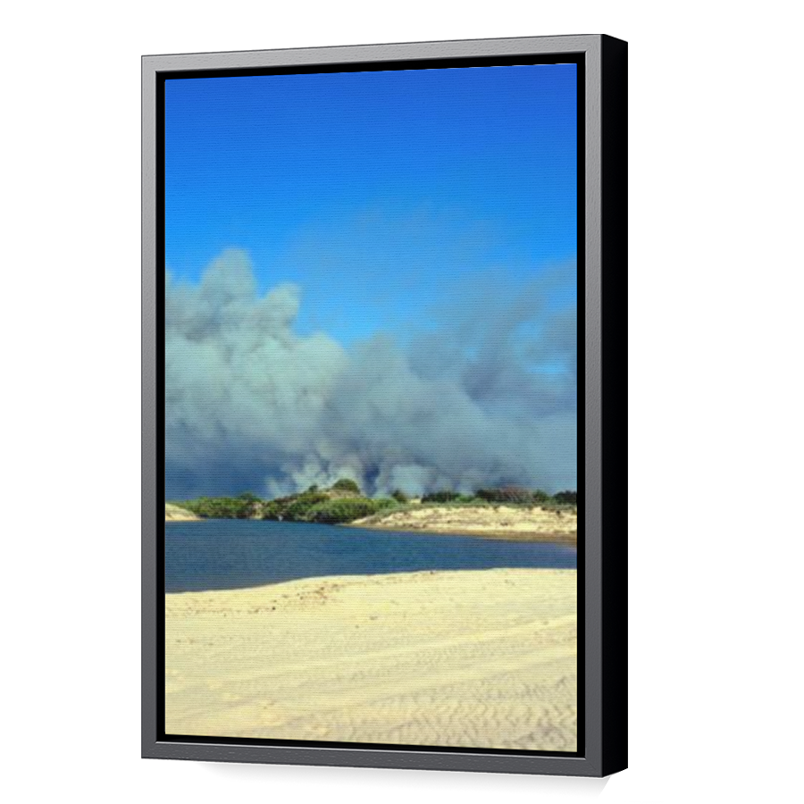 Thumbnail for Canvas - Black Floating Frame