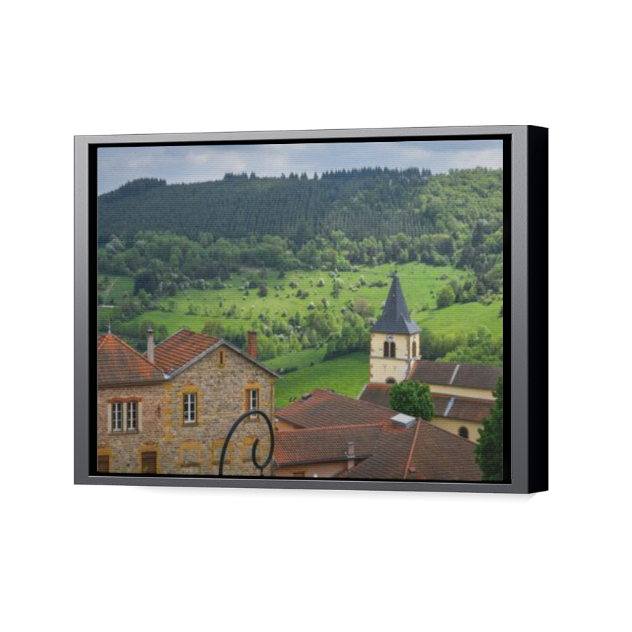 Thumbnail for Canvas - Black Floating Frame