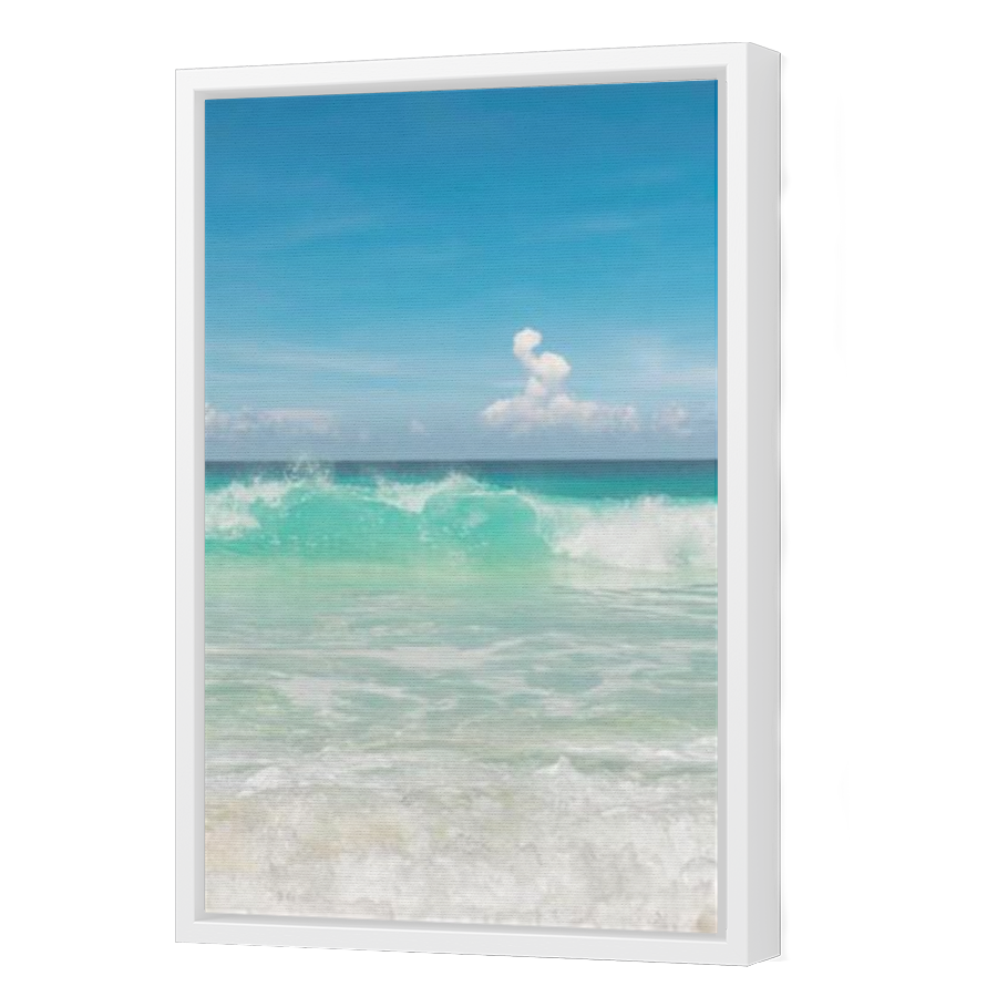 Thumbnail for Canvas - White Floating Frame