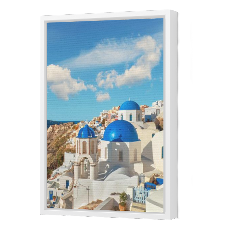 Thumbnail for Canvas - White Floating Frame