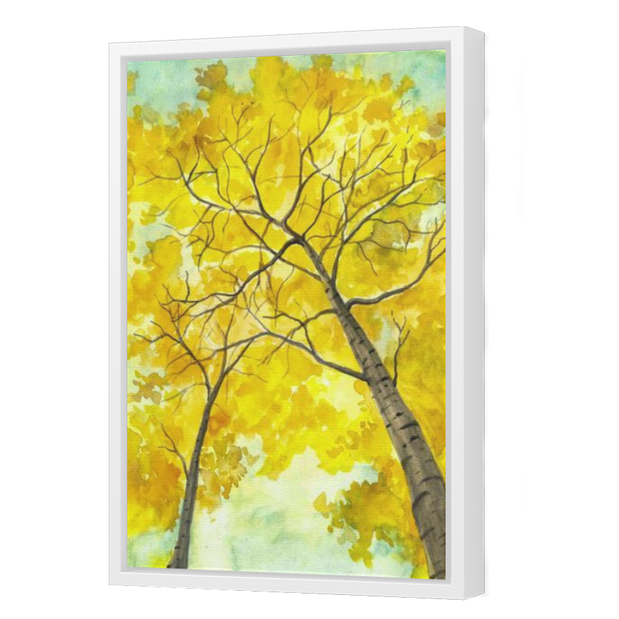 Thumbnail for Canvas - White Floating Frame