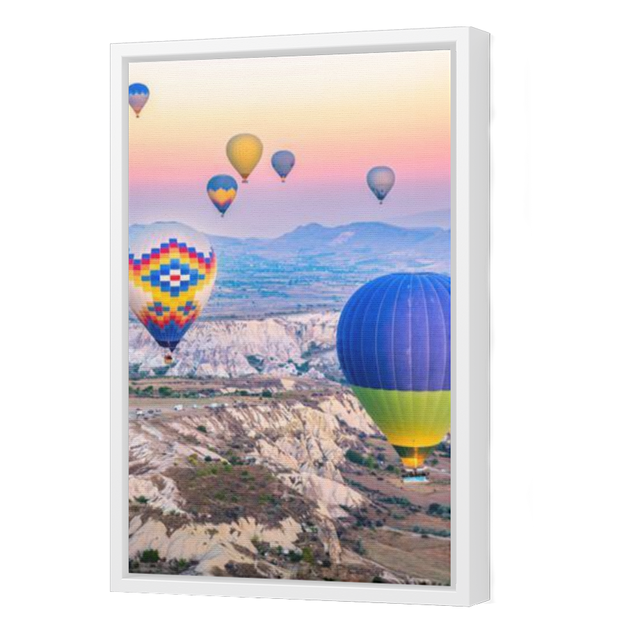 Thumbnail for Canvas - White Floating Frame