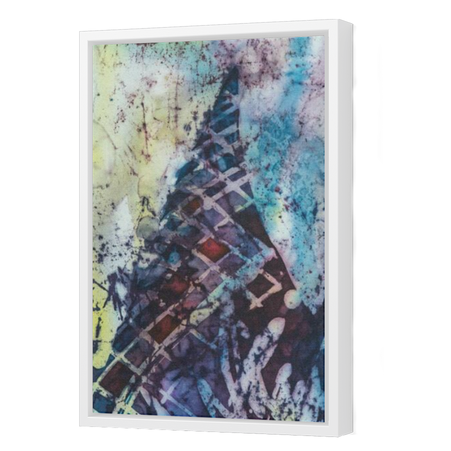 Thumbnail for Canvas - White Floating Frame