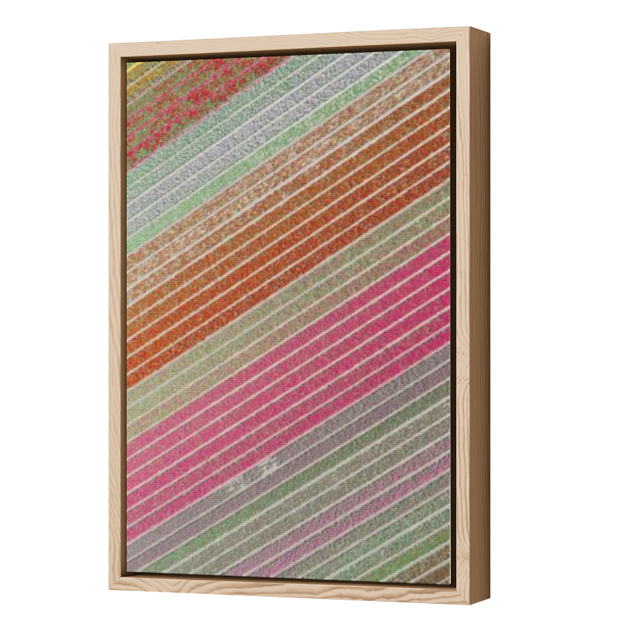 Thumbnail for Canvas - Wood Grain Floating Frame