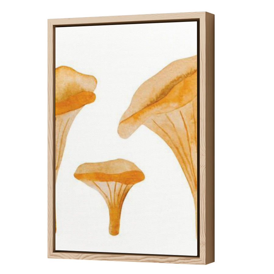 Thumbnail for Canvas - Wood Grain Floating Frame