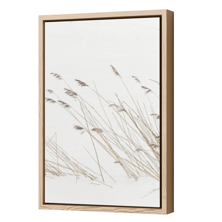 Thumbnail for Canvas - Wood Grain Floating Frame